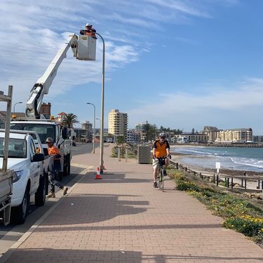 New LED street lights for Holdfast Bay